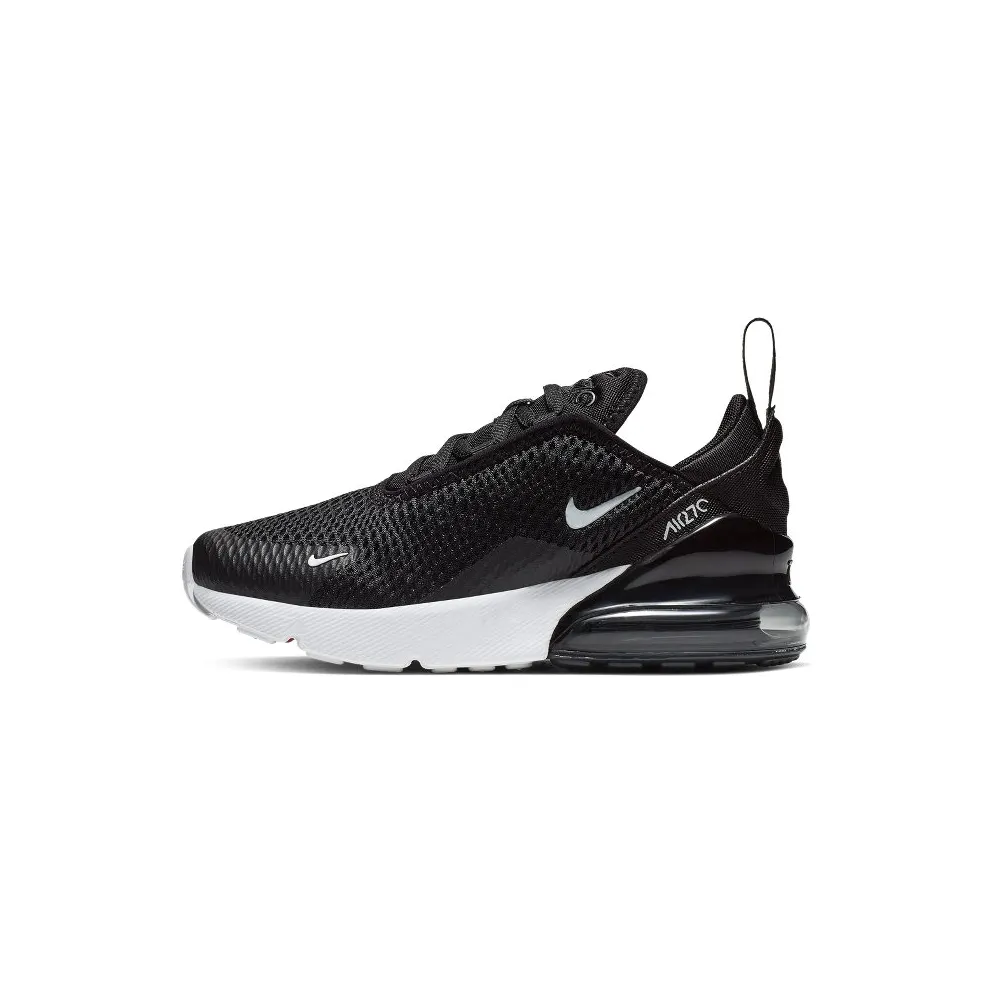 Nike Air Max 270 Black (PS) Black/Anthracite/White (AO2372-001)