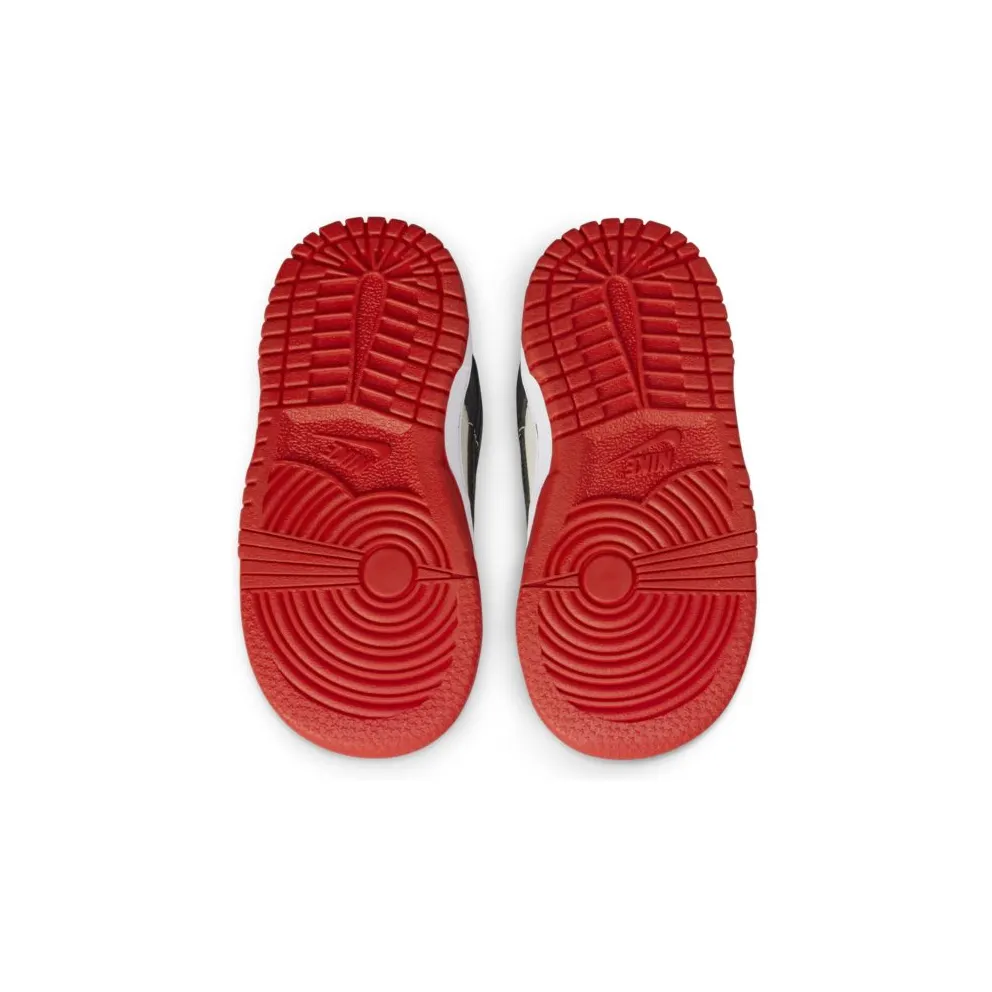 Nike Dunk Low EMB NBA 75th Anniversary Chicago (TD) – “Sail / Black / Black / Chile Red” (DC9562-100)