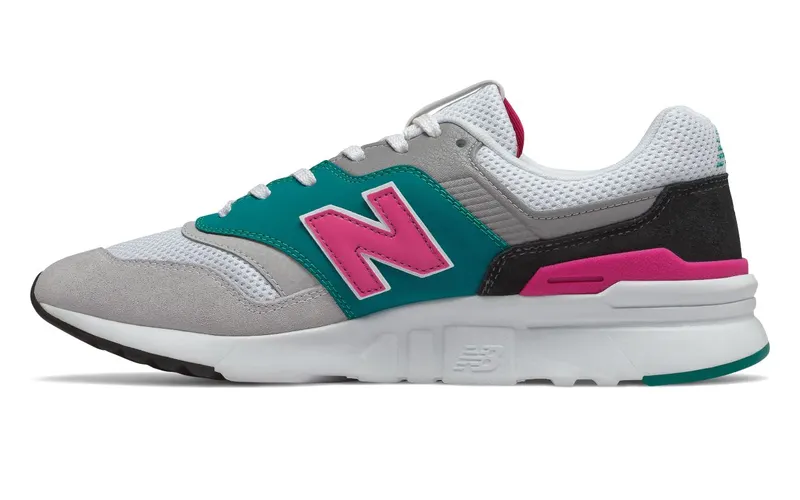 New Balance 997 H South Beach Grey/Pink-Turquoise (CM997HZH)