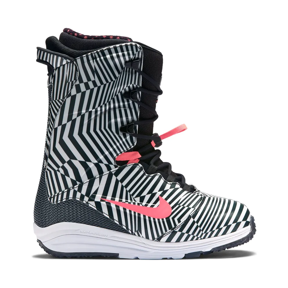 Nike SB Lunarendor Dazzle Black/Infrared-White (616682-061)