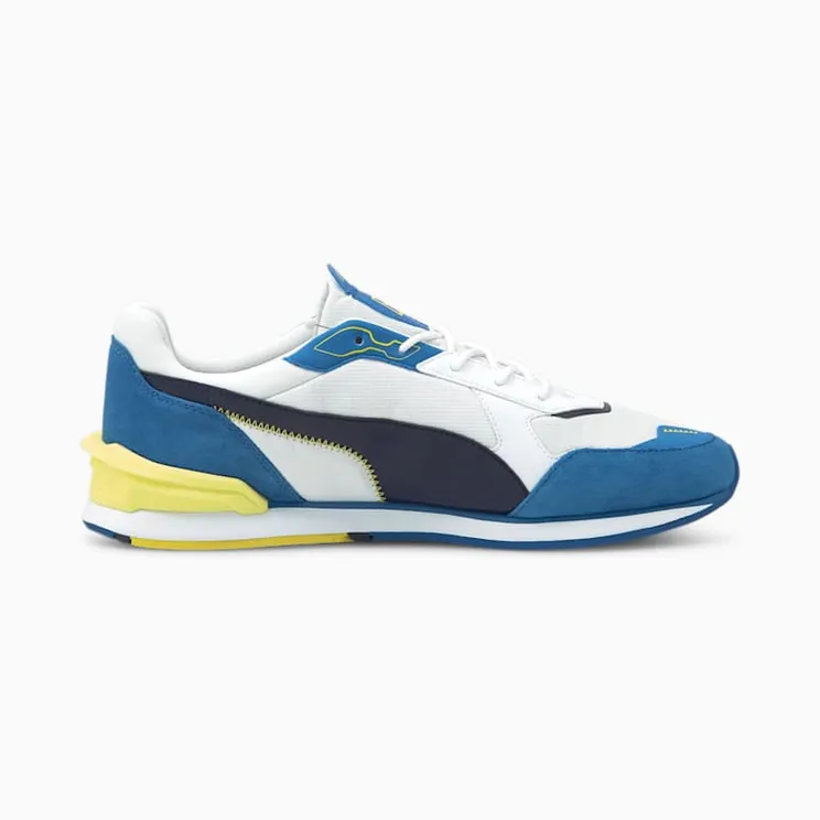 Puma Porsche Legacy Low Racer motorsportschoenen Wit/Blauw (306811-02)