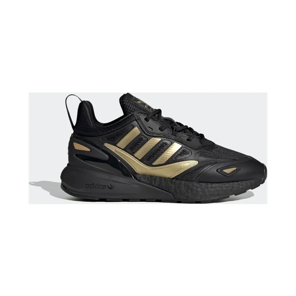 adidas ZX 2K Boost 2.0 Schuh Core Black / Core Black / Gold Metallic (GZ7484)
