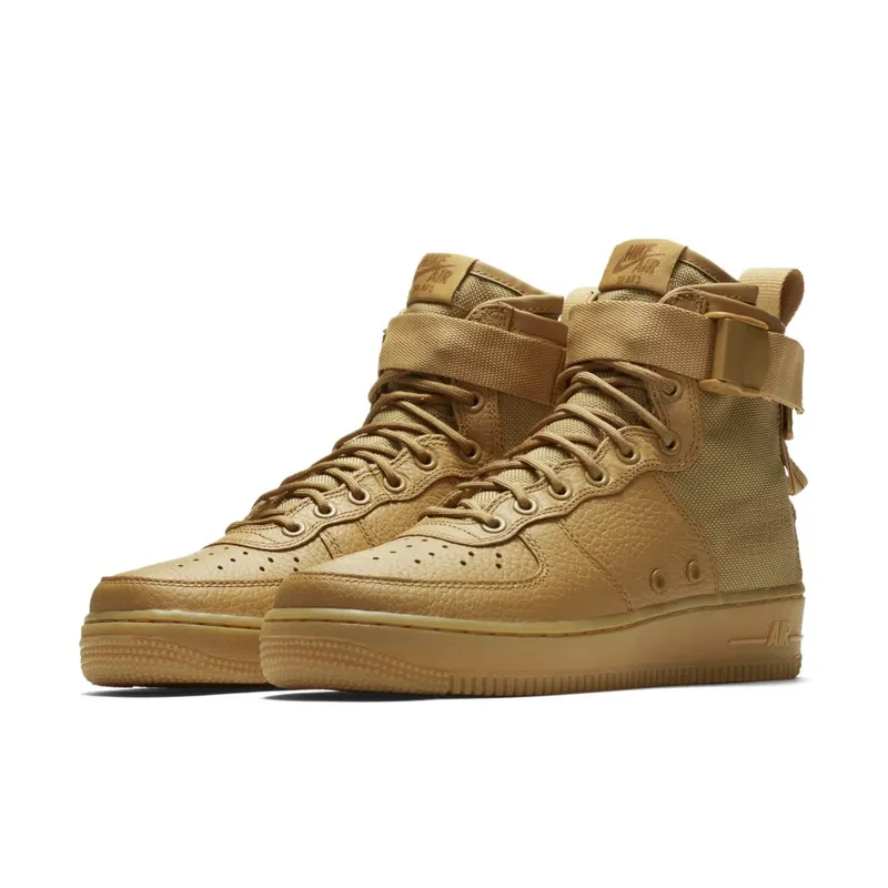 Nike SF Air Force 1 Mid Elemental Gold (W) Elemental Gold/Elemental Gold (AA3966-700)