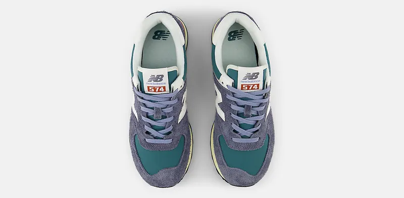 New Balance 574 Dark Arctic Grey Sea Salt (U574WBG)