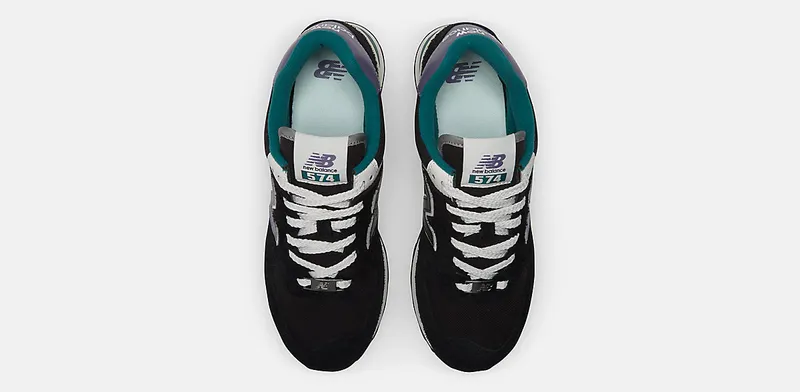 New Balance 574 Black Blue (U574LV2)