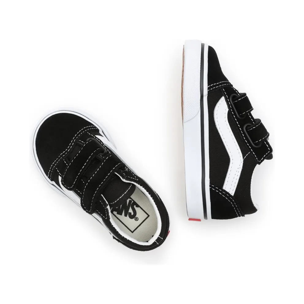 Vans Old Skool V Black White (TD) Black/White (VN000D3YBLK)
