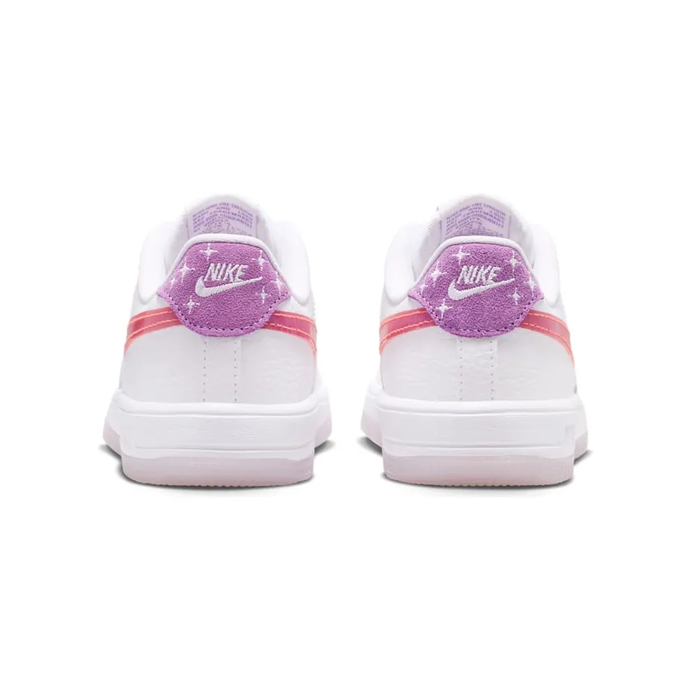 Nike Force 1 Low White Turf Orange Violet (IR5460-100)