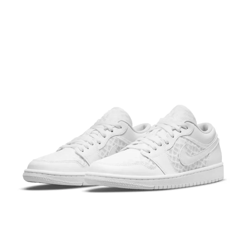 Jordan 1 Retro Low Breathe Triple White (W) (DC9508-100)