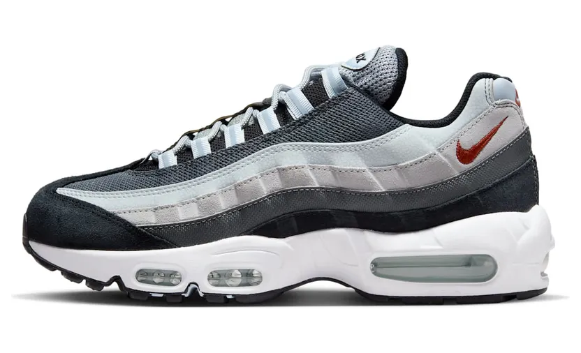 Nike Air Max 95 Wolf Grey Rugged Orange (DM0011-011)