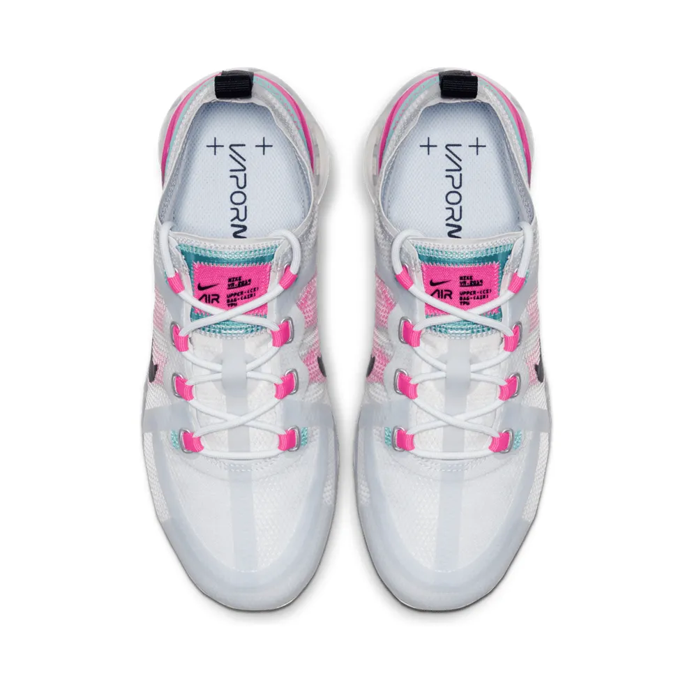 Nike Air VaporMax 2019 Grey Pink (W) Football Grey/Pink Blast-Aurora-Obsidian (AR6632-007)