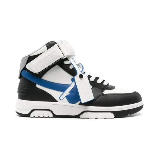 Off-White Out Of Office leren “White” (OMIA259S24LEA0021046)