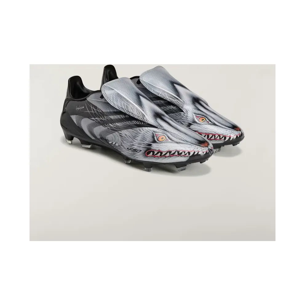 adidas F50 Tunit Y-3 Firm Ground Football Boots “Silver Metallic / Black / Grey Three” (KJ6541)