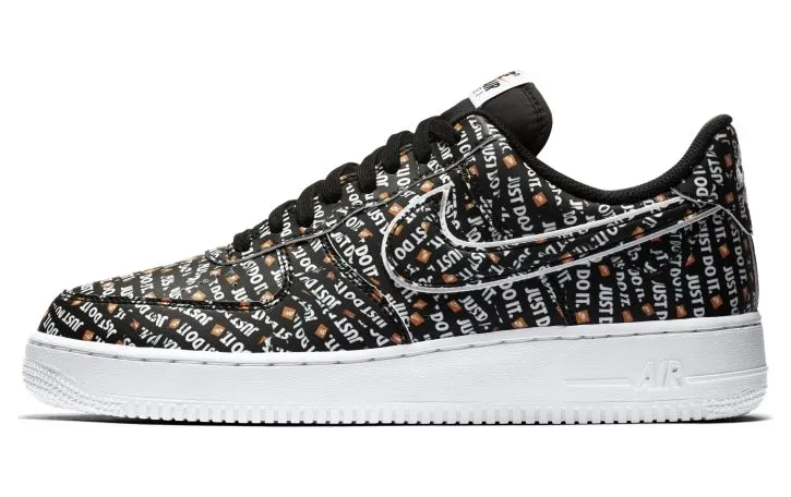 Nike Air Force 1 Low "Just Do It Pack" Black (AO6296-001)