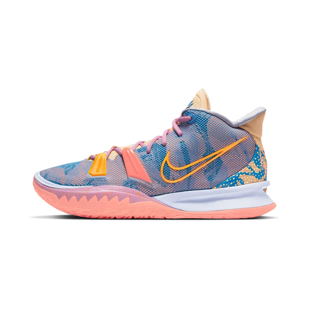 Nike Kyrie 7 Preheat ‘Expressions’ Ghost/Laser Orange/Blue Beyond (DC0588-003)