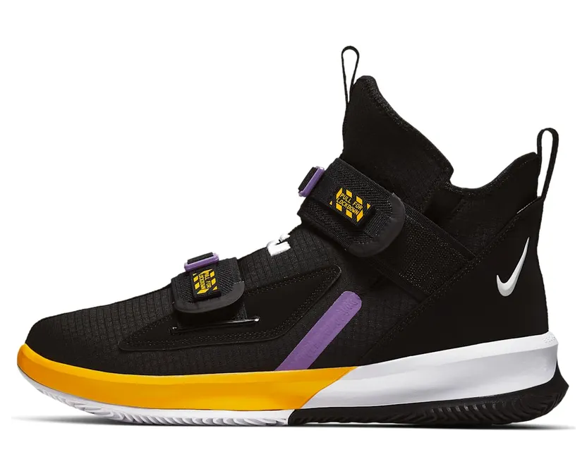 LeBron Soldier 13 Black/White-University Gold (AR4225-004)