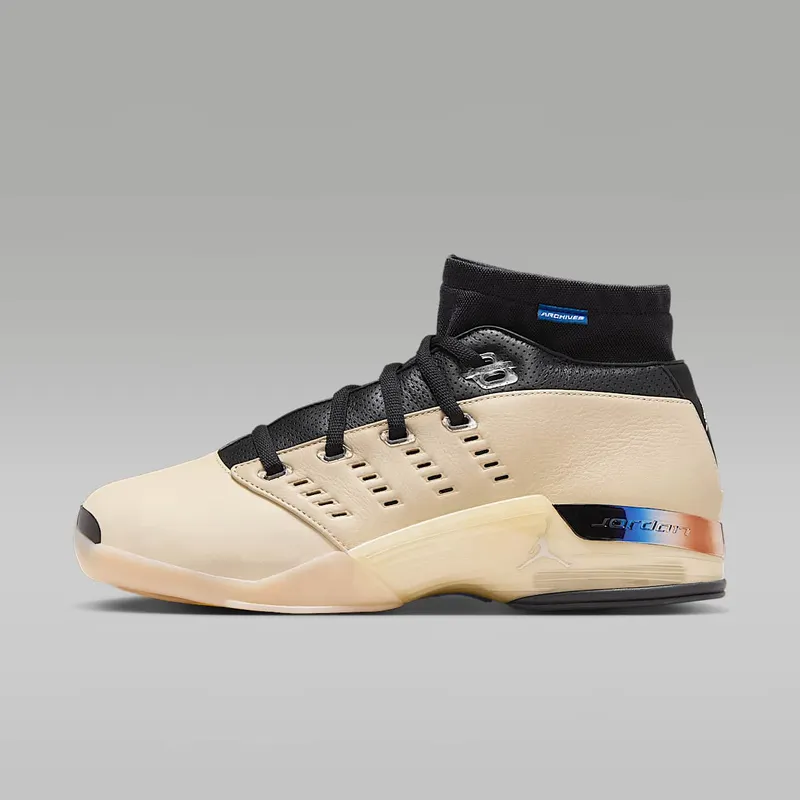Air Jordan 17 Retro Low SP Infinite Archives – “Beach / Black / Metallic Silver” (IH0177-200)