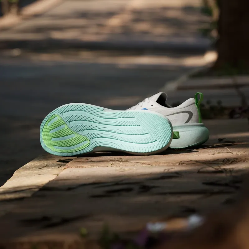Adidas SUPERNOVA GLIDE M Running Shoes Cloud White / Blue / Lime Burst (KJ8758)