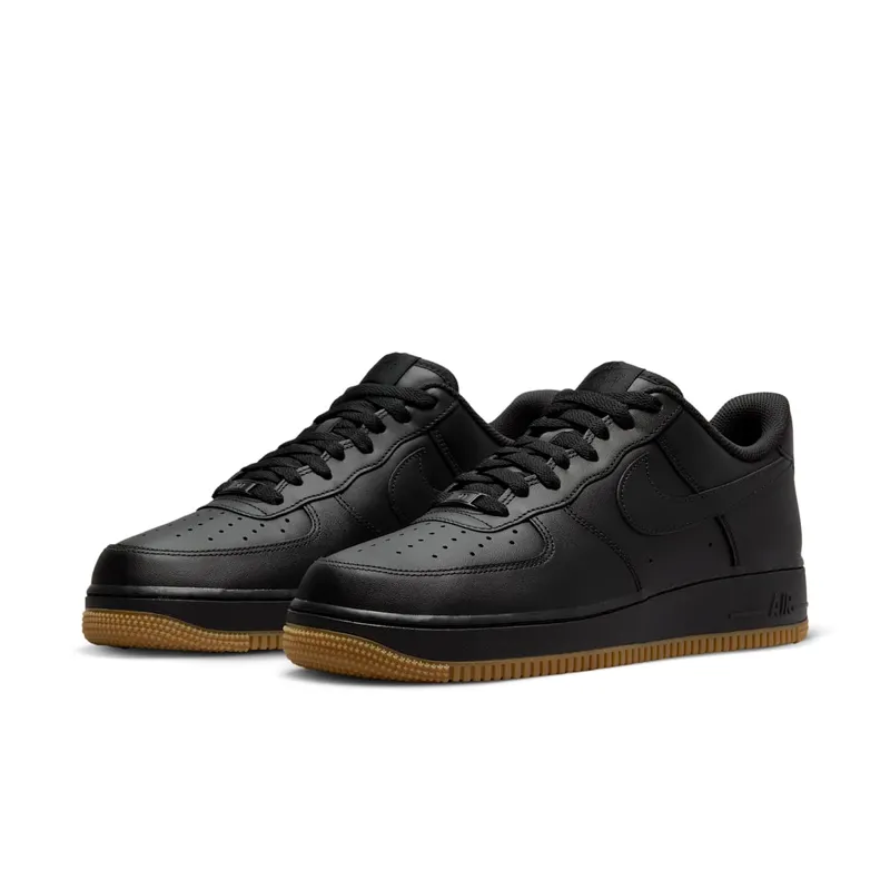 Nike Air Force 1 Low ’07 “Black Gum” (DZ4404-001)