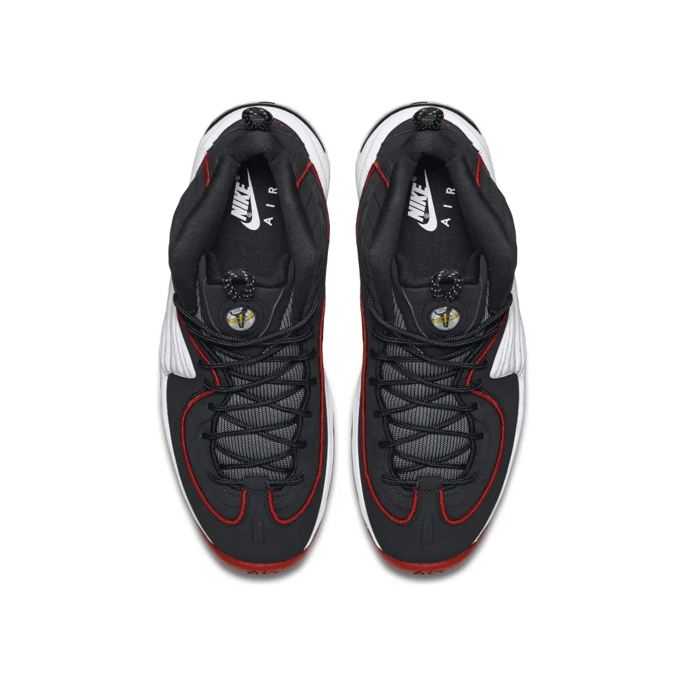 Nike Air Penny II Miami Heat Black/White-University Red-Varsity Maize (333886-002)