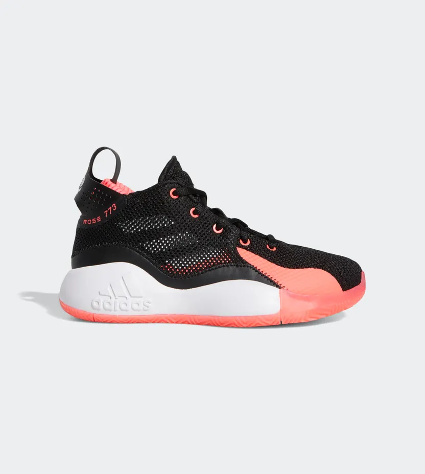 adidas D Rose 773 2020 Core Black / Cloud White / Signal Pink (FW9839)