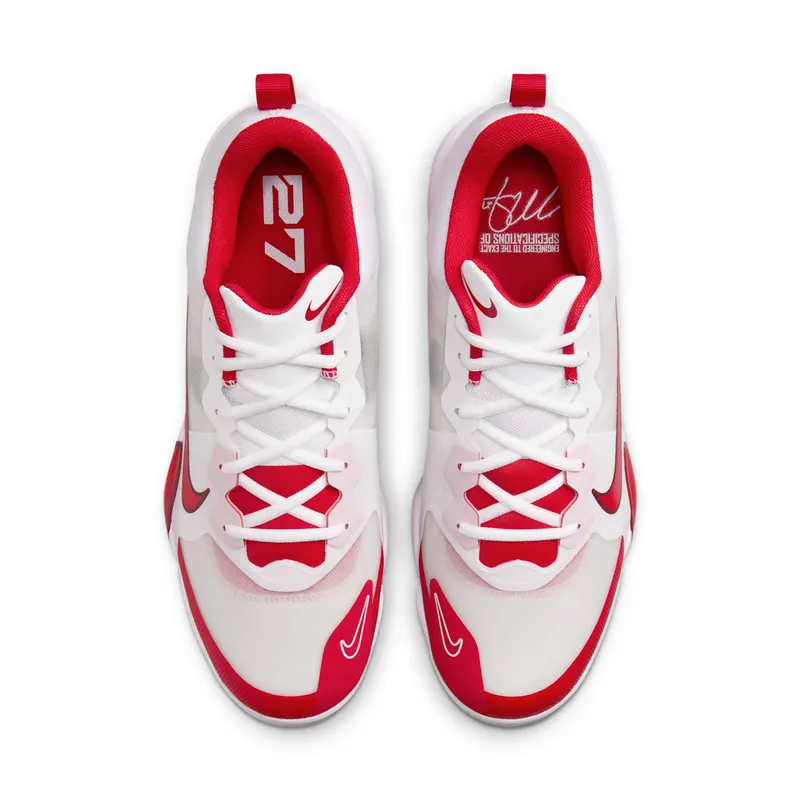 Nike Force Zoom Trout 9 Pro White Team Red University Red (FB2907-104)