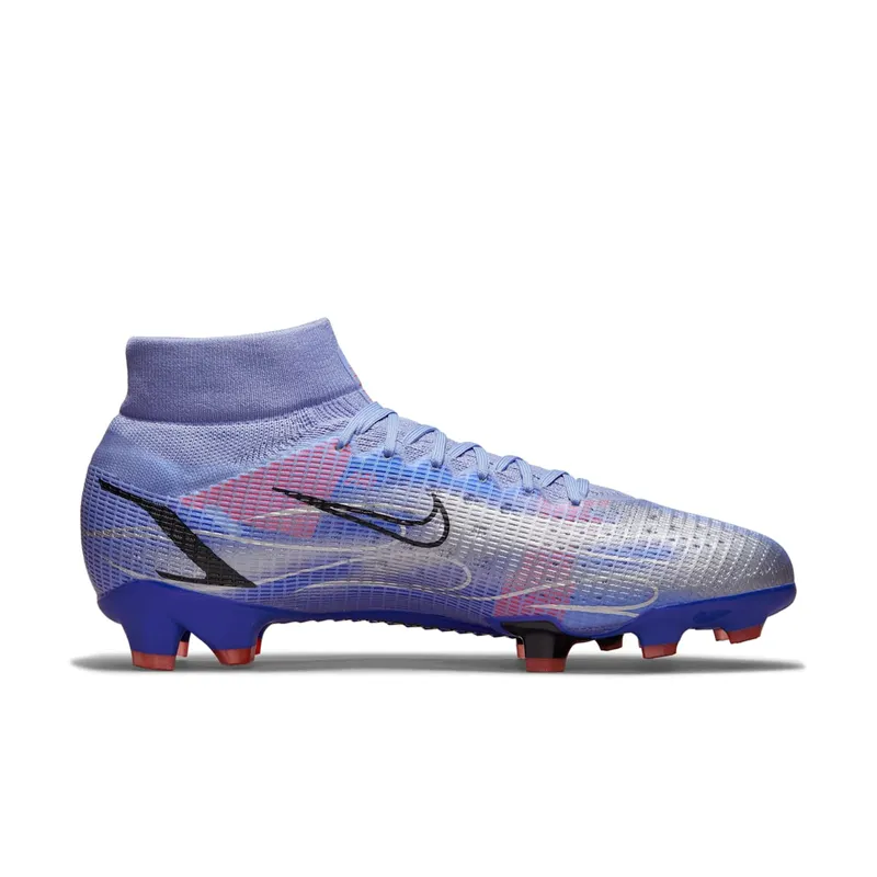 Nike Mercurial Superfly 8 FG Kylian Mbappe Flames (Purple Sole) (DJ3977-506)