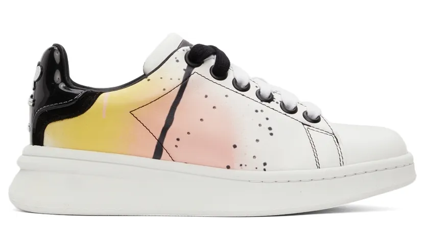 Marc Jacobs White ‘The Spray Paint Tennis Shoe’ Sneakers (M9002352)