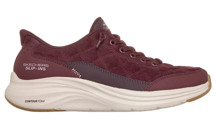 Skechers Slip-ins: Contour Foam – Cozy Fit Luxe Comfort Bordeauxrood