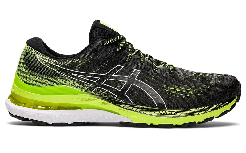 ASICS Gel-Kayano 28 Black Hazard Green (1011B189-004)
