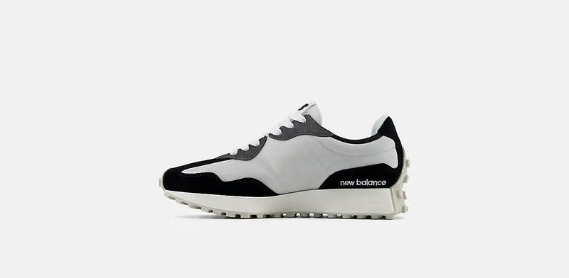 New Balance 327 White Grey Black (U327GPD)