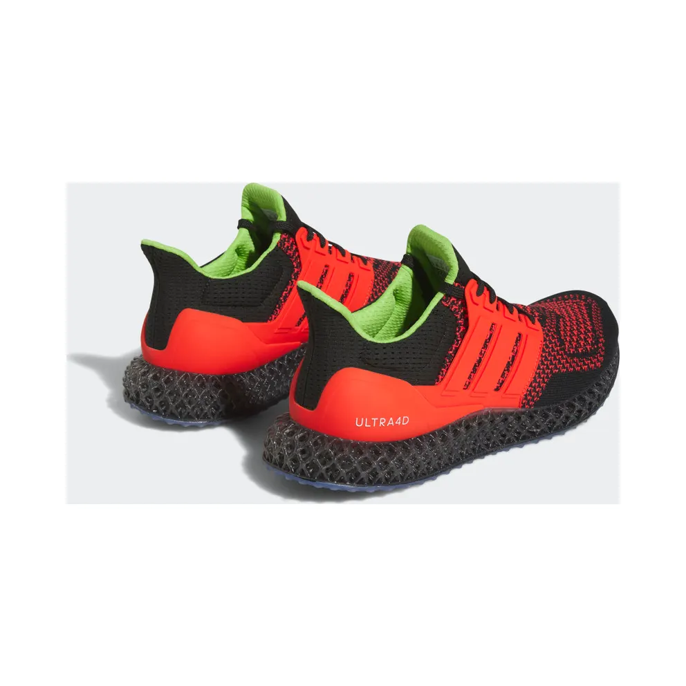 Adidas Ultra adidas 4D Core Black / Bright Red / Semi Solar Green (HP9737)