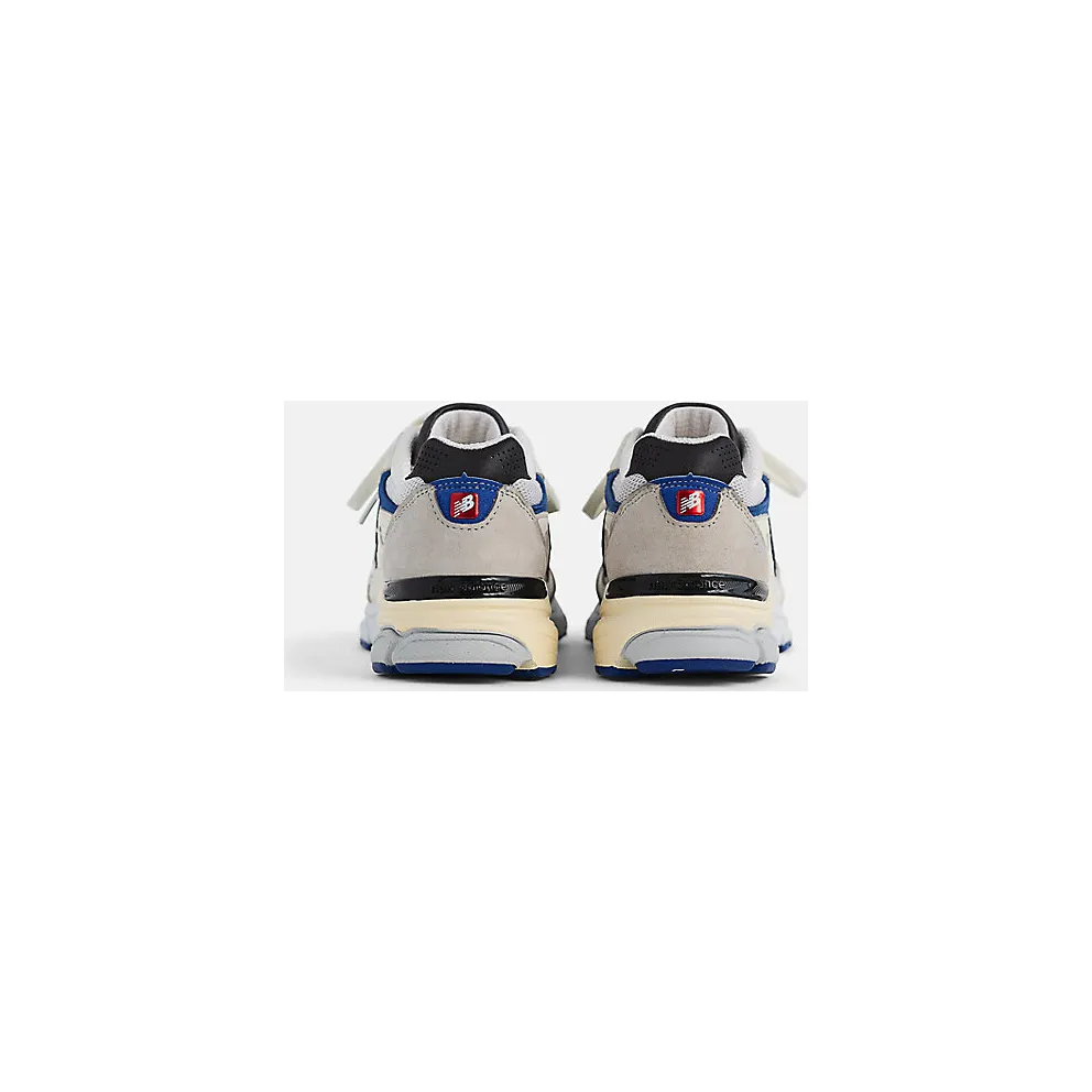 New Balance 990v3 MiUSA White Blue (M990WB3)