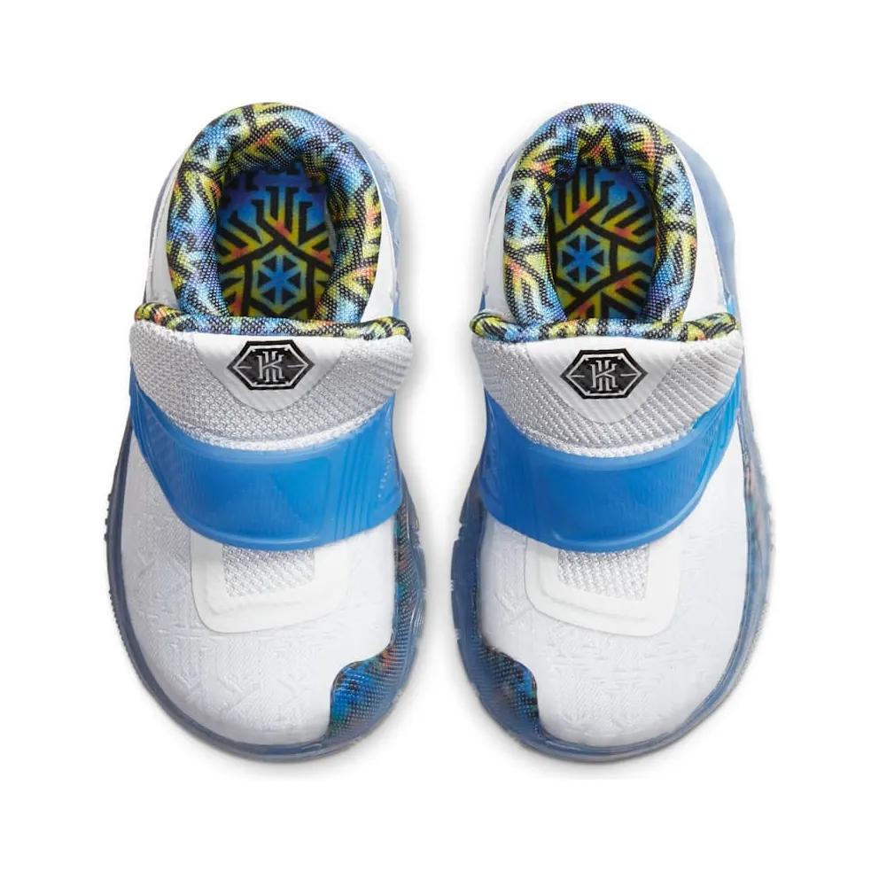 Nike Kyrie 6 White Sapphire Crimson (TD) White/White-Sapphire-Laser Crimson (BQ5601-146)