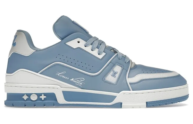 Louis Vuitton LV Trainer #54 Light Blue White (1AAHSJ)