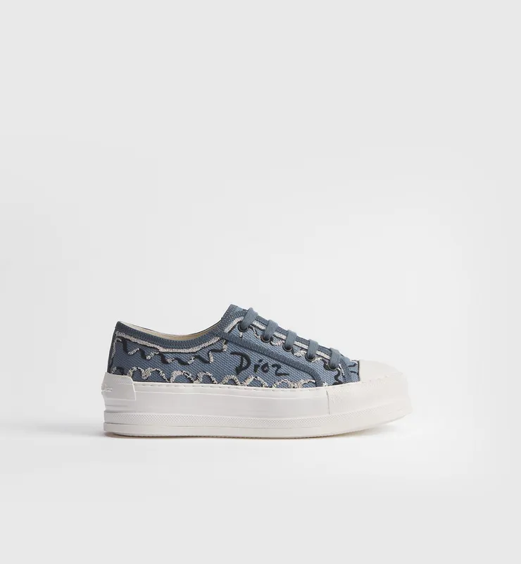 Dioriviera Walk’n’Dior-sneaker with plateauzool (KCK545BME-S11G)