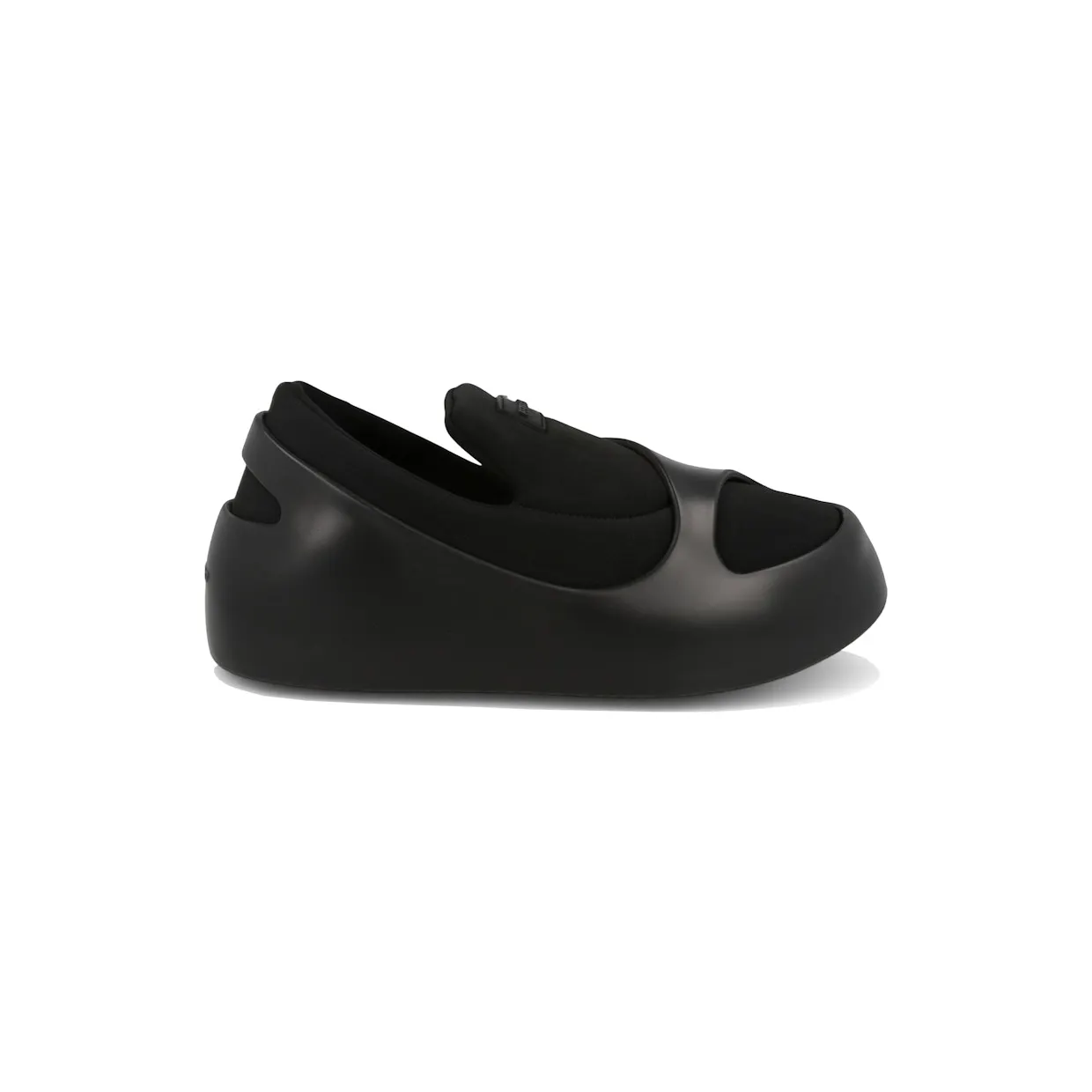 Ferragamo Lunar Paneled Slip-On Sneakers Black (01H063-767914-M)