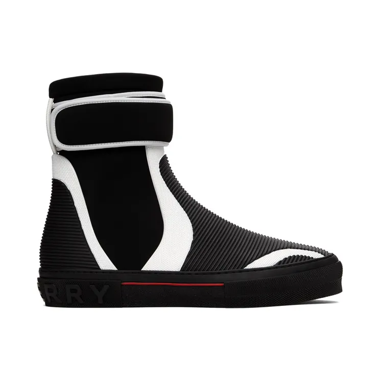 Burberry Black & White Sub High-Top Sneakers (8052336)