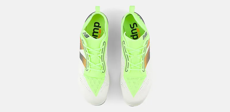 New Balance FuelCell SuperComp MDXv3 White Bleached Lime Glo Hot Mango (UMDELRSF)