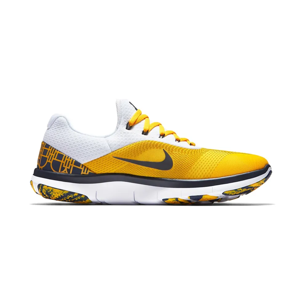 Nike Free Trainer V7 Week Zero Michigan Amarillo/College Navy-White (AA0881-700)