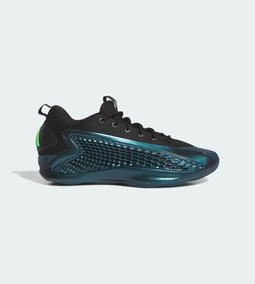 Adidas Anthony Edwards 1 Low Sportschoenen Arctic Night / Core Black / Screaming Green (JQ6135)