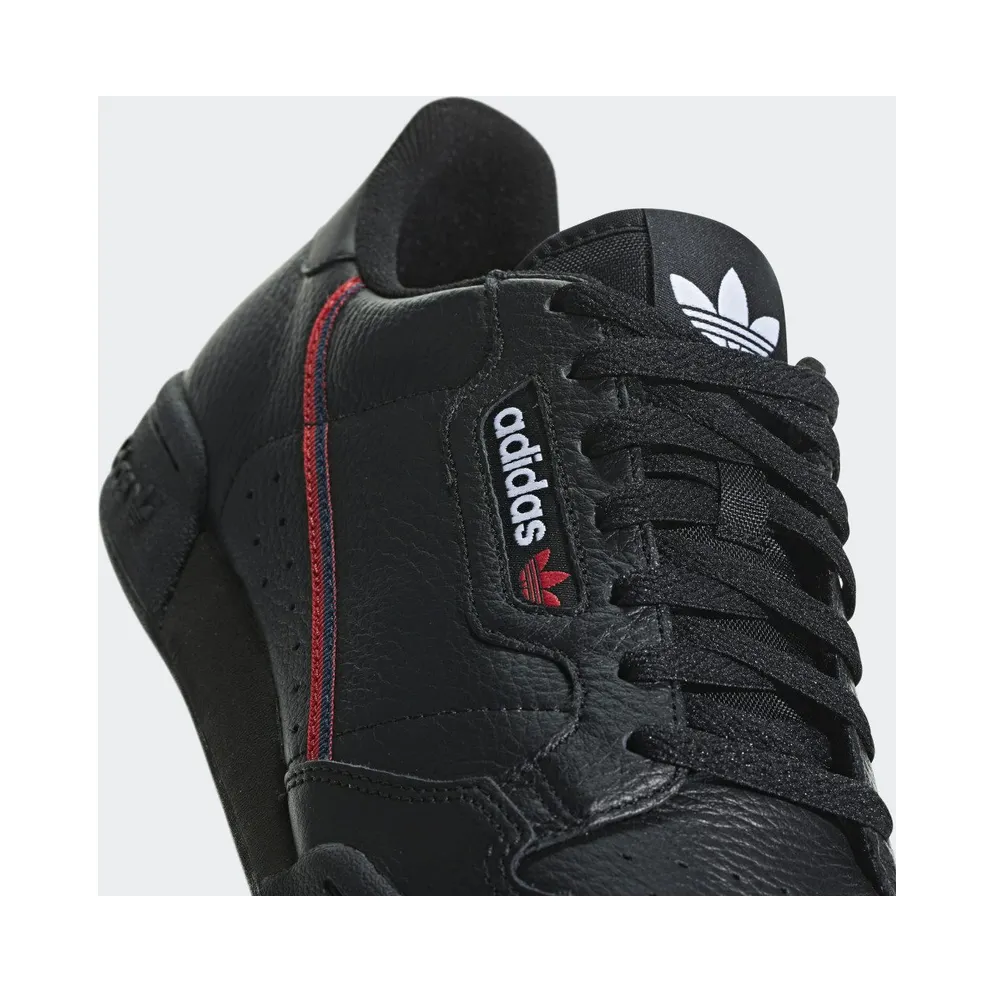 Adidas Continental 80 Core Black / Scarlet / Collegiate Navy (G27707)