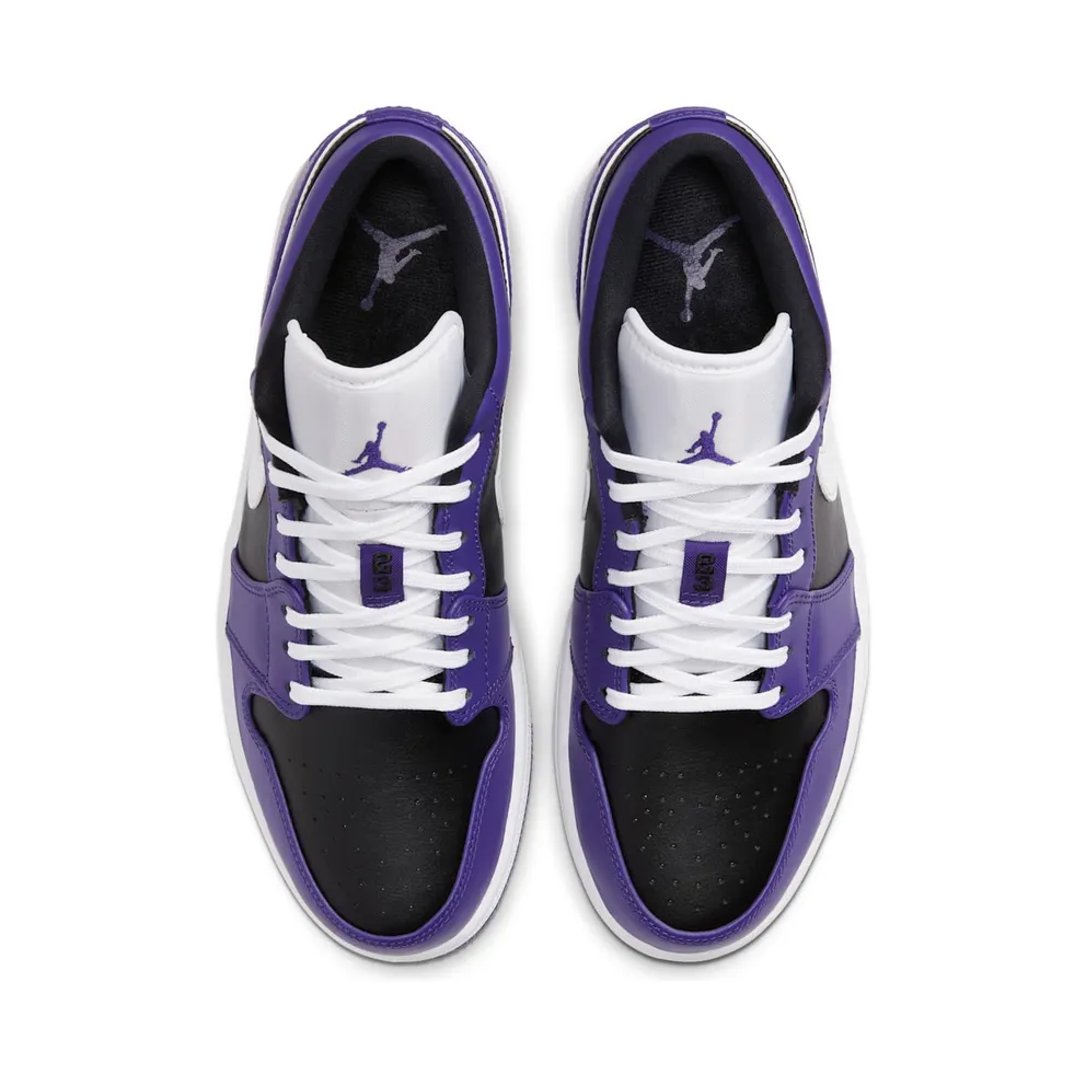 Air Jordan 1 Low Court Purple Black (2020) (553558-501)