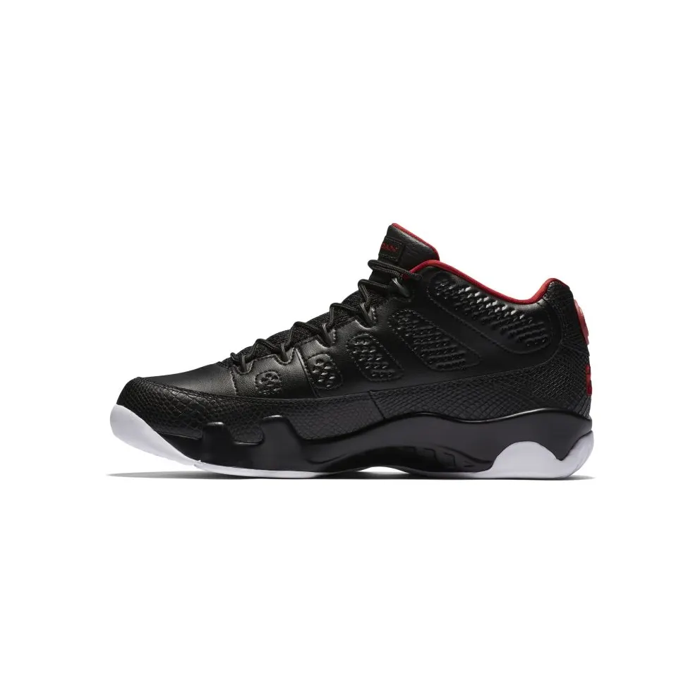 Jordan 9 Retro Low Snakeskin Black/Gym Red-White (832822-001)