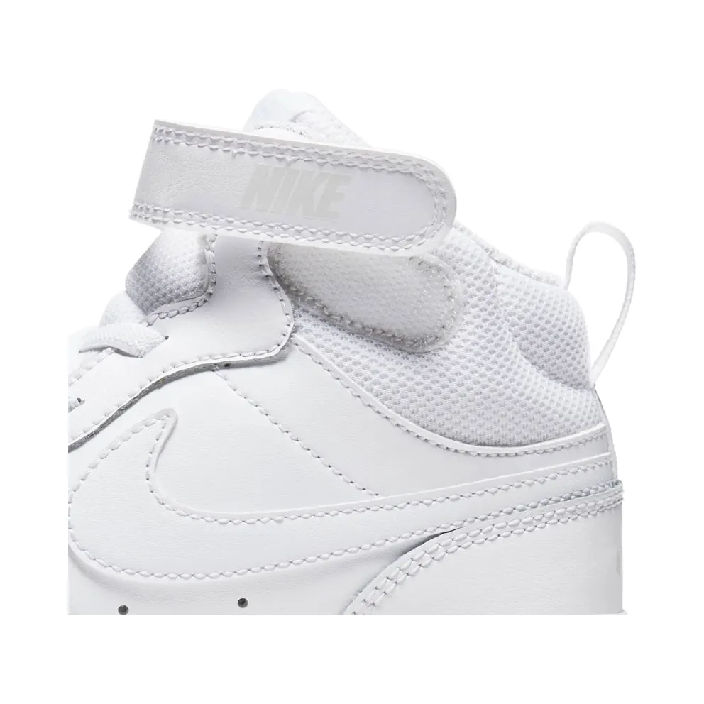 Nike Court Borough Mid 2 Younger Kids’ White (CD7783-100)