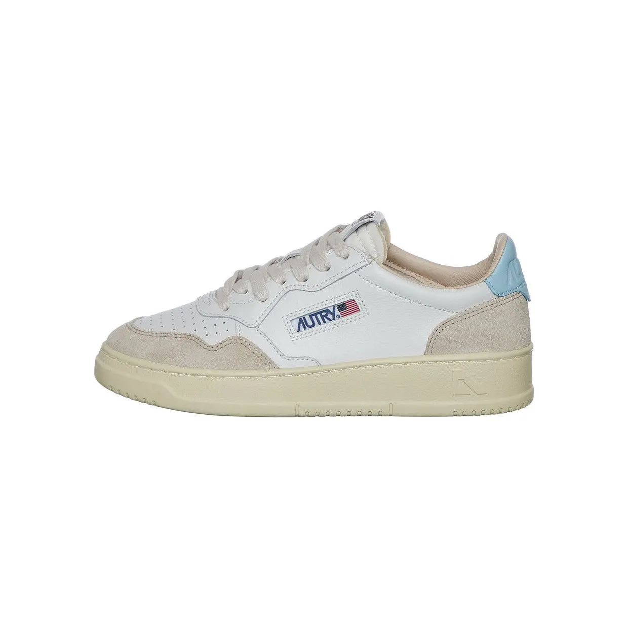 Autry Medalist Low White / St Blue (AULWLS69) (2)