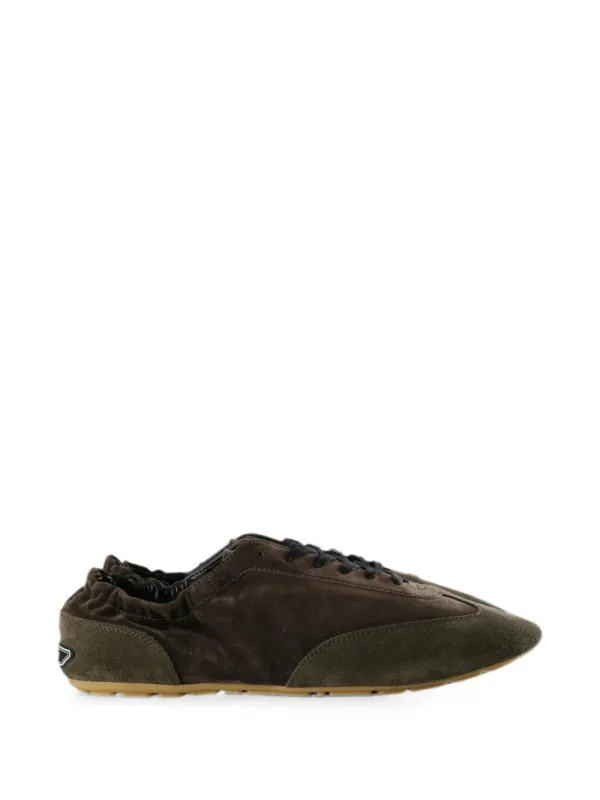 Saint Laurent Lewis suède sneakers – Bruin (A003Q627DAG)