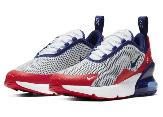 Nike Air Max 270 Deep Royal Red (PS) (CZ9833-100)