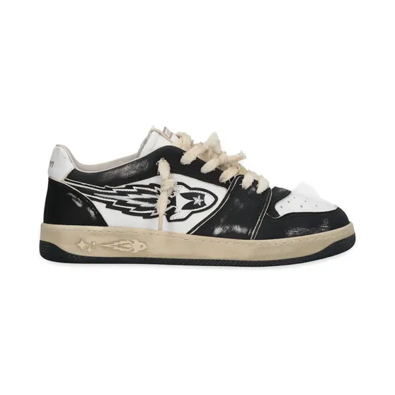 Enterprise Japan Egg Rocket low-top met grafische print “Black” (BG5003PX674S3752)