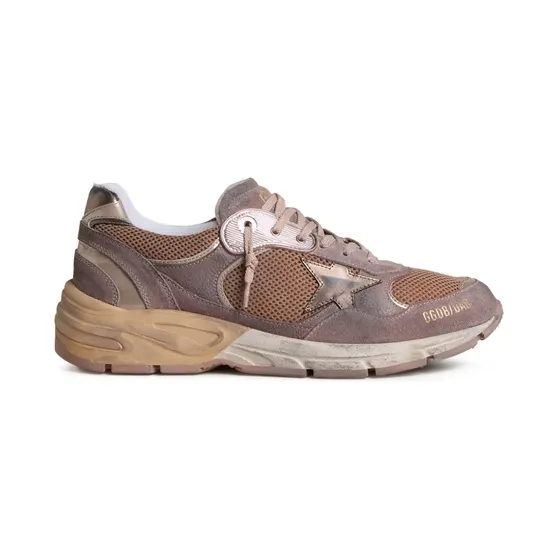 Golden Goose Dad-Star Sneakers aus Wildleder – Violett (GMF00884F007831)