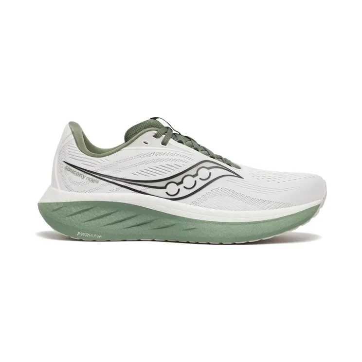 Saucony Ride 18 White Olivine (S21000-138)